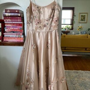 Sue Wong Nocturne Peach Gown